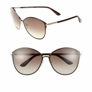 🔥TOMFORD Penelope 59mmGradient CatEye Sunglasses